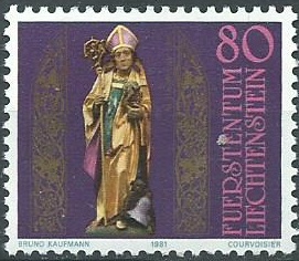 Liechtenstein #713   1981  Nueva