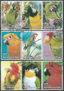 Niger #1011a - 1011i  1999  Serie completa