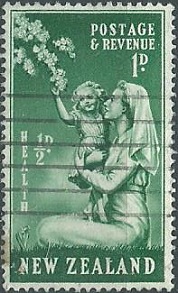 Nueva Zelanda #B34   1949