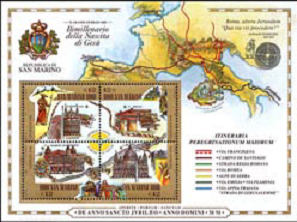 San Marino #1470 2000 HS Nueva "Año Santo"