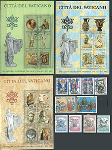 Vaticano  #718-728 y  #C73-C74  1983  Año completo