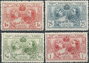2 España Edifil#SR1 Y #SR3 - SR5  1905 Nuevas (Hinged)