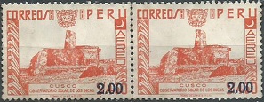 PERU #C429  1976 Nuevas en par