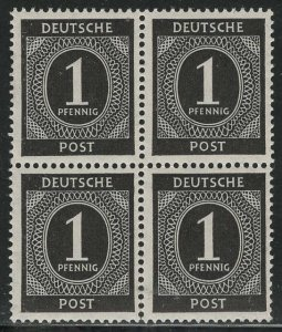 Alemania #530 Nuevas en cuadro 1946