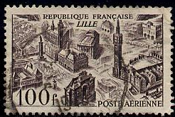 Francia #C23 1949