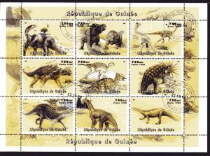 Guinea  Mi#1844A - 1844I  1998 Mini pliego de 9