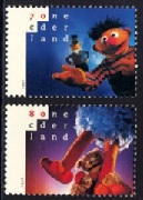 Holanda #941 - 942 1996 Serie completa Nuevas NH "Plaza Sésamo"