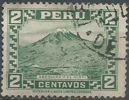 PERU #307  1934