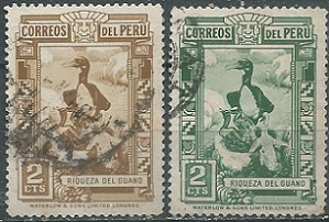 PERU #356 - 357  1937