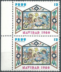 PERU #728  1980  Nueva en Par