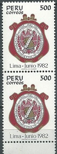 PERU #775  1982  Nuevas en Par