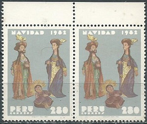 PERU #777  1982 Nuevas en Par