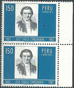 PERU #779  1982  Nuevas en Par
