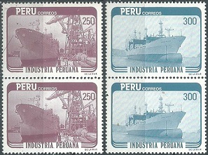 PERU #812 – 813 1984 Nuevas en Par