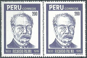 PERU #820  1984  Nuevas en Par