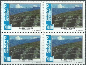 PERU #891   1986  Nuevas en cuadro sin goma