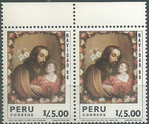 PERU #908  1986 Nuevas en Par
