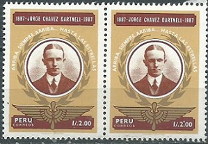 PERU #924  1987 Nuevas en Par