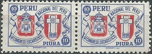 Perú #RA38  1960 Nuevas en par