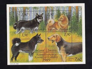 FINLANDIA #794 1989 Pliego Nuevo