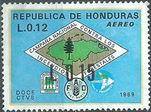 Honduras #C497  1971