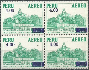 PERU #C441 1976 Nuevas en cuadro