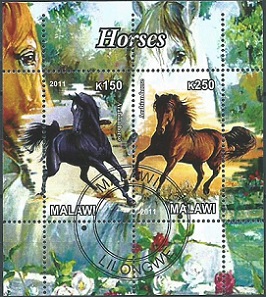 MALAWI #SN01   Y2011  Hoja Souvenir  Cinderella