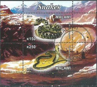 MALAWI #SN03   Y2011  Hoja Souvenir  Cinderella