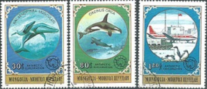 Mongolia #1138 y #1143 - 1144 1980