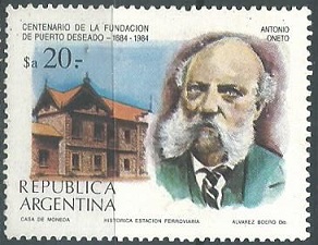 Argentina # 1484  1984   Nueva  (Hinged)