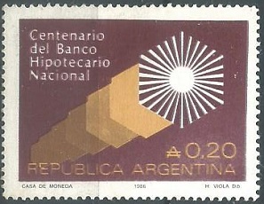 Argentina # 1582  1987