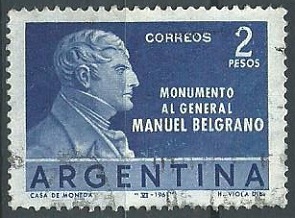 Argentina #730 1961