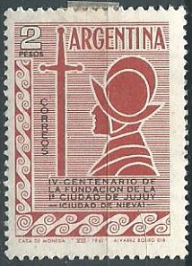 Argentina #732 1961
