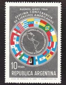 Argentina  #810   1966  Nueva