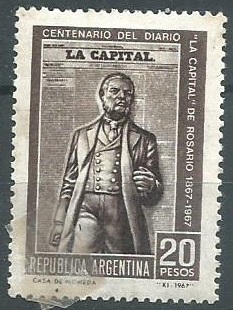 Argentina  #848   1967