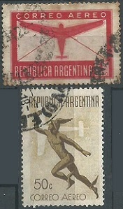 Argentina #C43 - C44   1942  Serie completa