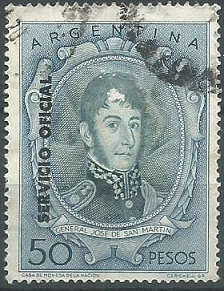 Argentina  #O142  1960