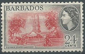 Barbados #223 1950 Nueva