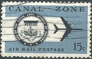 Canal de Panama  #C44  1965