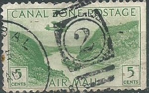 Canal de Panama #C7 1946 coil