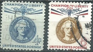 ESTADOS UNIDOS# 1159 - 1160 1960