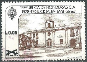 Honduras #C768  1988