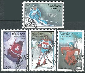 LAOS #1052 - 1055   1992