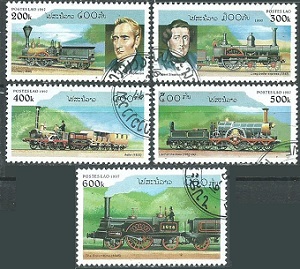 LAOS #1306 - 1310  1997