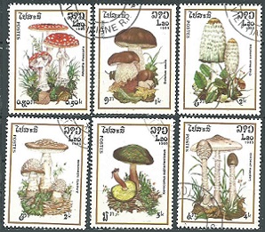 LAOS #627 - 632   1985