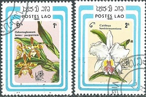 LAOS #638 - 639 1985