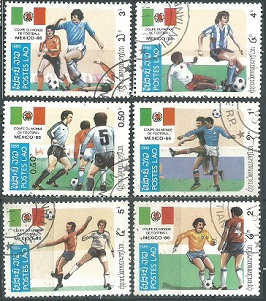 Laos #612 – 617   1985 