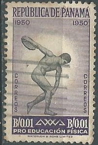 PANAMA #RA35  1950