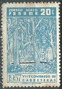 Panama #C186 1957 Nueva