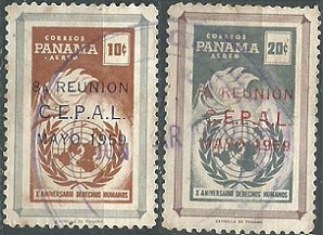 Panama #C219 - C220  1959